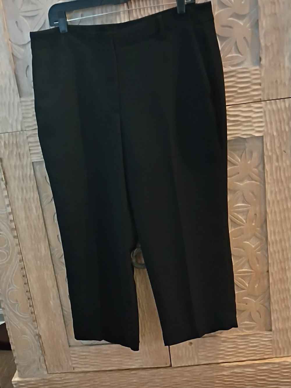 Talbots Black Capri Dress Pants